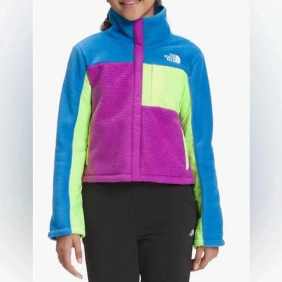 The North Face Fleece Jacket Size XL fits 14/16 NWT - Picture 1 of 11